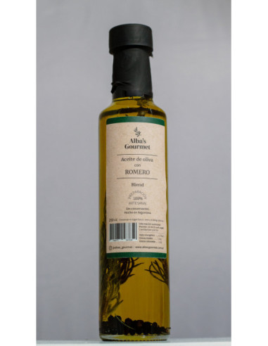 aceite de oliva con romero250cc