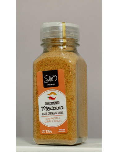 condimento mexicano carnes blancas(naranja)