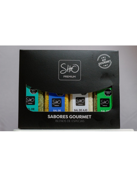 4 sales cebolla/provenzal/mostaza/hierbas