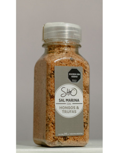 sal de hongos y trufas