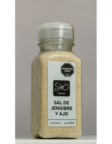 sal de Jengibre y ajo