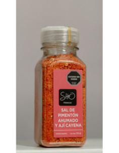 sal de pimentón y Ají de cayena