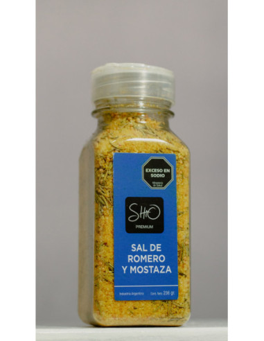 sal de romero y mostaza