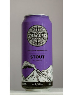 lata de cerveza stout 473cc