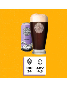 lata de cerveza stout 473cc 2
