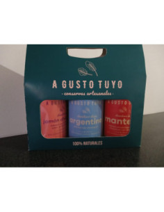 box 3 aderezos jamon/manteca/chimi clásico