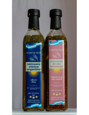 clásica + ajo ahumado