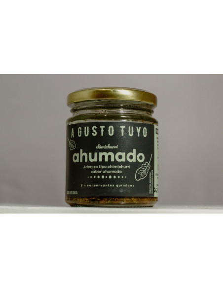 4 chimis de 250g clasico/hierbas/picante/ahumado